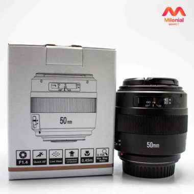 lensa canon 50mm f1 4 harga terbaru