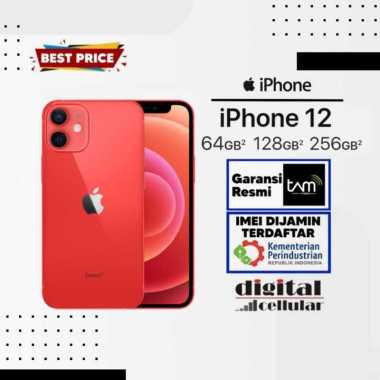 APPLE IPHONE 12 Smarphone 64GB [ GARANSI RESMI ]