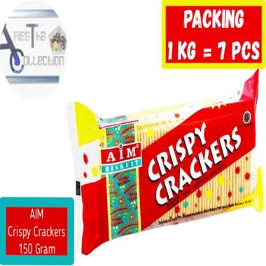 AIM Crispy Crackers 150 Gram . Biskuit Renyah AIM 150 Gram
