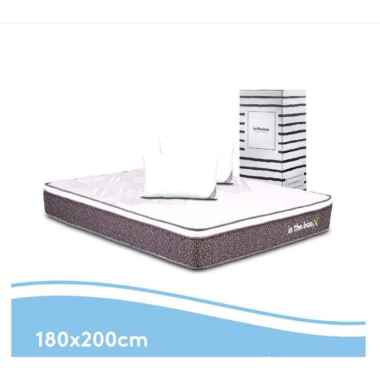 Kasur Spring Bed Inthebox X Ukuran 120 x 200 (Full) FREE SHIPPING Kasur Spring Bed 120 x 200 putih