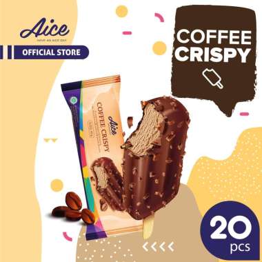 Paket Aice Ice Cream Crispy [20 Pcs] Coffee
