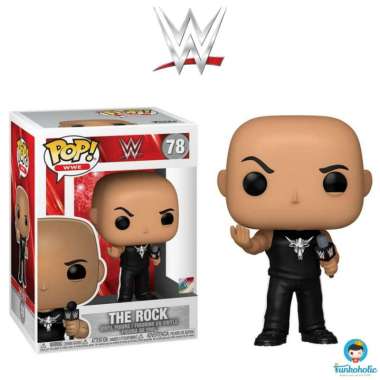 Funko POP! WWE - The Rock with Microphone #78