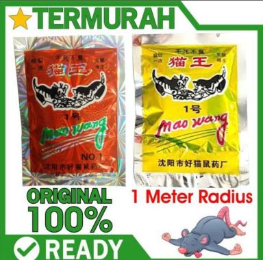 Racun Tikus Mao Wang Pembasmi Tikus Ampuh orange