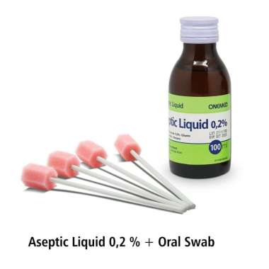 Oral Hygine Aseptic Liquid 0,2% + Oral Swab -