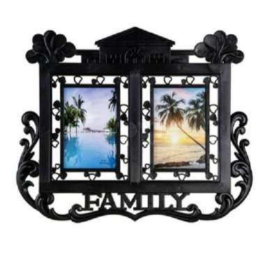 Pigura Bingkai Frame Foto Kolase Multi Photo LH1715 Hitam