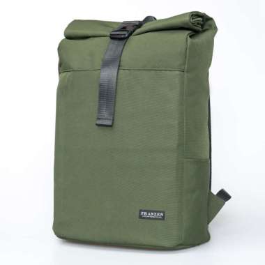 Tas Ransel Laptop Backpack Waterproof Franzen Rapid Rulle Series 603 Army Green
