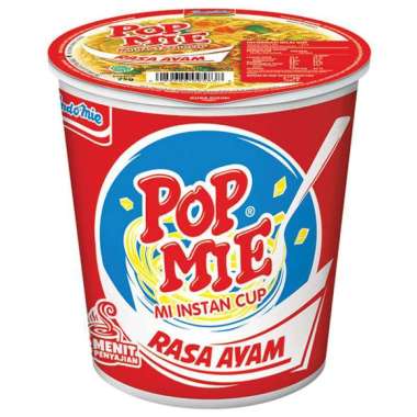 Promo Harga Indomie Pop Mie Instan Ayam 75 gr - Blibli