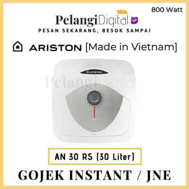 ARISTON Water Heater 30 Liter Pemanas Air - Andris AN 30 RS / AN30RS white