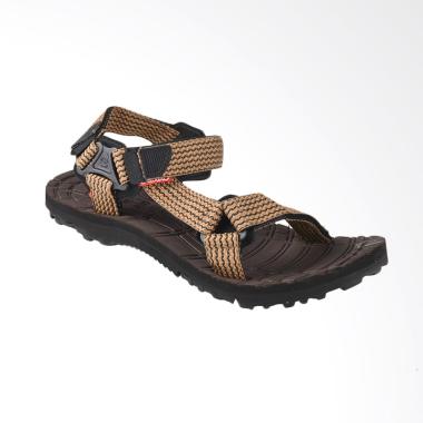 Carvil Mens Sandal Gunung - Brown/Beige Esperanto-GM