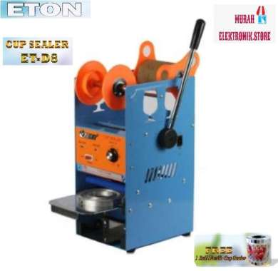Mesin Cup Sealer Press gelas ETON ET-D8