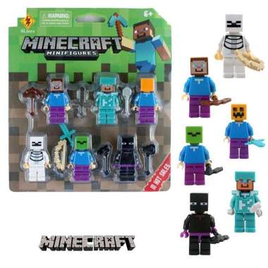 Jual Mainan Lego Diecast Minecraft Harga Diskon Baru Blibli Com