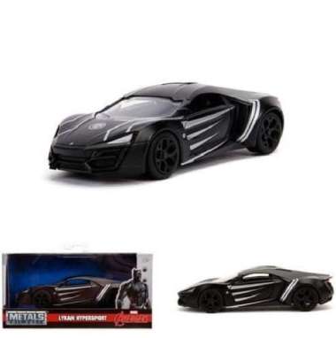 JADA - 1:32 Scale Diecast - Avengers - Black Panther Lykan Hyper Sport