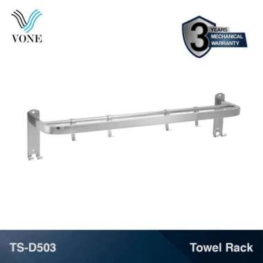 VONE Rak Handuk Gantungan Towel Bar Jemuran Kamar Mandi Stainless TS-D503 Stainless