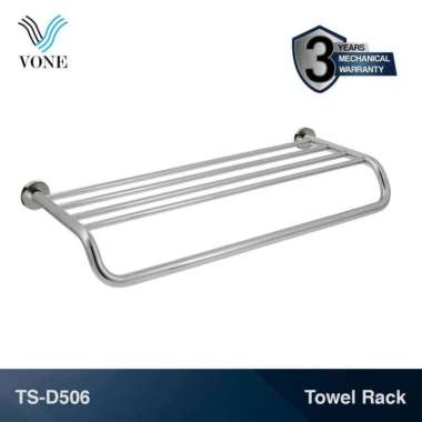 VONE Rak Handuk Gantungan Towel Bar Jemuran Kamar Mandi Stainless TS-D506 Stainless