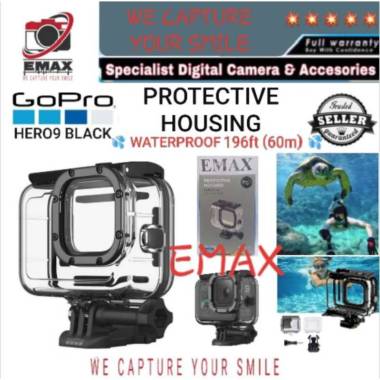 GoPro Protective Housing HERO 9 Black Waterproof Case GoPro HERO9 Underwater Housing Diving Original