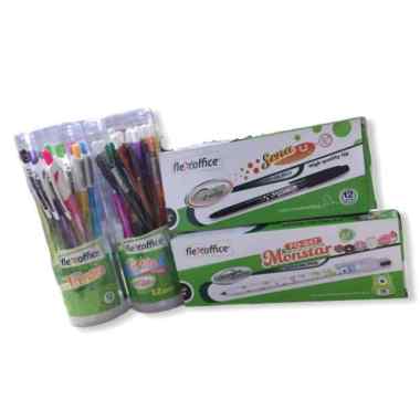 Pulpen Flexoffice Warna Hitam Passion 0.7mm