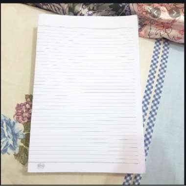 Sidu Double Folio Bergaris Per 10 Lembar 70 gsm / Kertas folio Bergaris Sidu / Per 10 Lembar