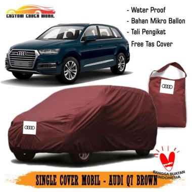 Custom Cover Mobil Cover Mobil for AUDI Q7 [Indoor] COKLAT