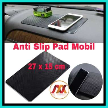 NS - Antiselip Mobil Gelpad Antiselip BESAR Universal Mobil SLIP PAD HITAM