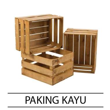 Paking Kayu untuk printer L1110, L3110, L3116, L3150, L3156, L4150, L4160 dan L6160 cokelat