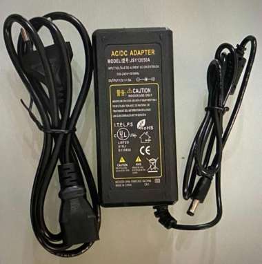 TRAFO HITAM 5A 12V / ADAPTOR 5A 12V / POWER SUPPLY HITAM 5A 12V