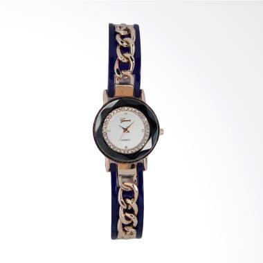 Geneva Analog FIN-250 C Jam Tangan Fashion Wanita - Blue