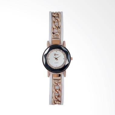 Geneva Analog FIN-250 C Jam Tangan Fashion Wanita - White