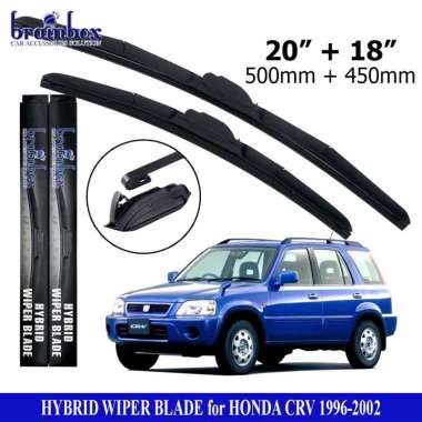 HIGH QUALITY Hybrid Wiper Blade Honda CRV Wiper Kaca Mobil Karet Wiper Honda CRV Gen-1