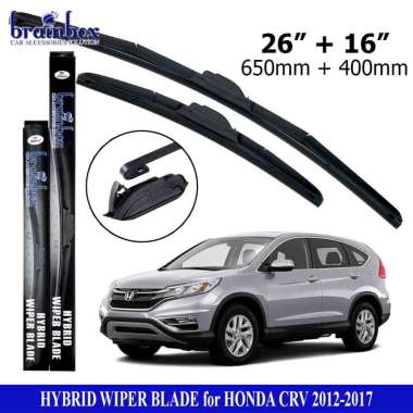 HIGH QUALITY Hybrid Wiper Blade Honda CRV Wiper Kaca Mobil Karet Wiper Honda CRV Gen-4