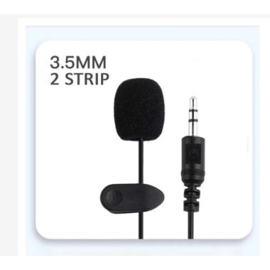 Jual New Clip On Lapel Microphone Hands Free Wired Mini Lavalier Mic 3 5mm Type C Online Mei 2021 Blibli