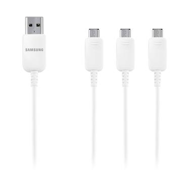 Samsung 3 in 1 Multi Charging Cable - White