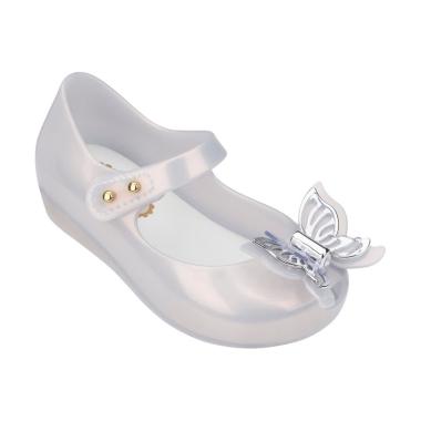 Mini Melissa Ultragirl Fly Bb Sepatu Anak Perempuan - Silver