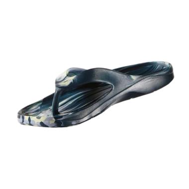 adidas Print Duramo Thong Sandal - Navy (S77987)