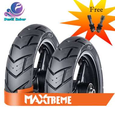 Paket Ban FDR Maxtreme Tubeless Free Pentil 120-70-17 & 130-70-17