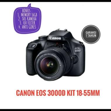 kamera canon eos 3000d harga terbaru