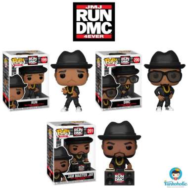 Funko POP! Set Promotion Rocks - Run-DMC (Run, DMC, Jam Master Jay)