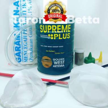 Paket Kultur Artemia Terlengkap Supreme Plus 10 Gram Tanpa Aerator