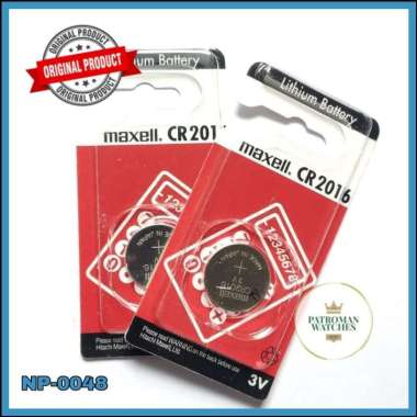 Batu Batre Baterai Battery Maxell CR2016 CR 2016 CR-2016 Original Lithium 3V