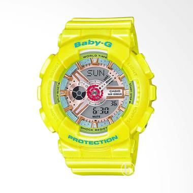 CASIO Baby-G Girlie BA-110CA-9A Jam Tangan Wanita - Glossy Yellow Yellow
