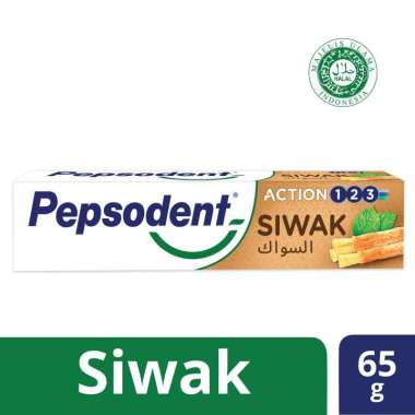 Promo Harga PEPSODENT Pasta Gigi Action 123 Siwak 65 gr - Blibli