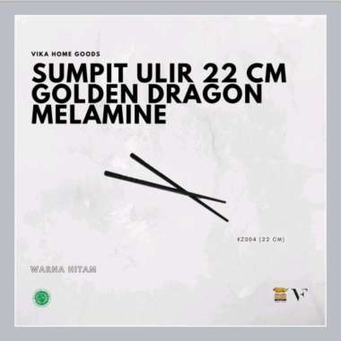 High Quality Melamine | Sumpit Melamin | Sumpit Dragon | Sumpit Hitam
