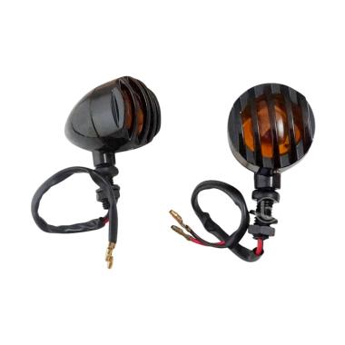 MorTech Retro Tralis Custom Variasi ... tor for Aerox 155 - Hitam