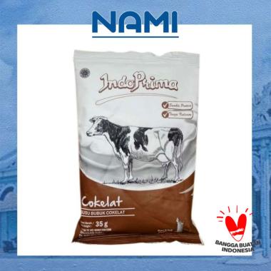 Indoprima susu peninggi coklat sachet 35 gram