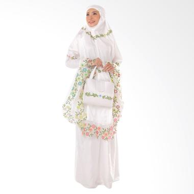 PGM Ayu Ting-Ting Rainbow Mukena - Broken White