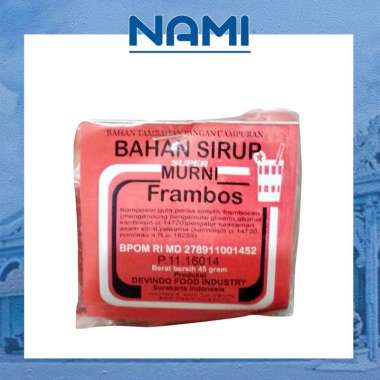 Bahan sirup frambos