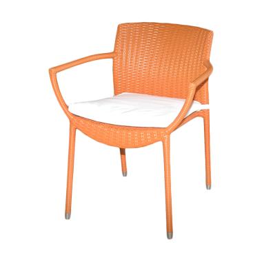 De Erniest Delta Kursi Taman or Teras Outdoor - Orange