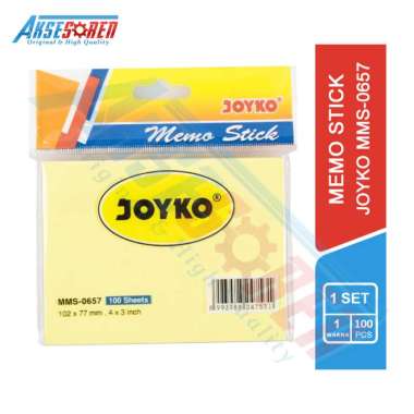 Memo Stick Joyko [MMS-0657] / Sticky Notes / Penanda Buku / Marks / Buku Memo / Stick Note / Post It