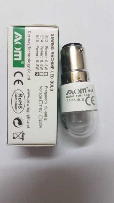 Lampu LED Mesin jahit Portable Model Bayonet/Tancap