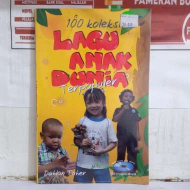 Buku Obral Super Murah - 100 Koleksi Lagu Anak Dunia Populer