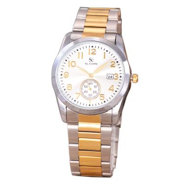Saint Costie Stainless Steel Band Jam Tangan Pria ...